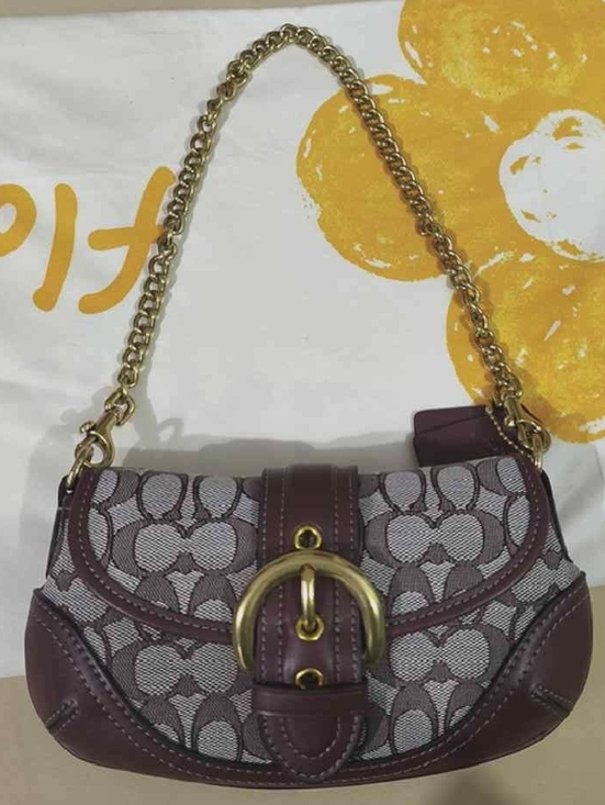 Coach Handbags - Coach Retro Patchwork Shoulder Bag
